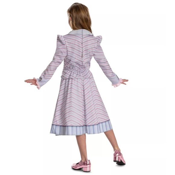 NBCUniversal Girls' Wicked the Musical Glinda Upland Shiz Classic Costume Dress - Picture 13 of 13